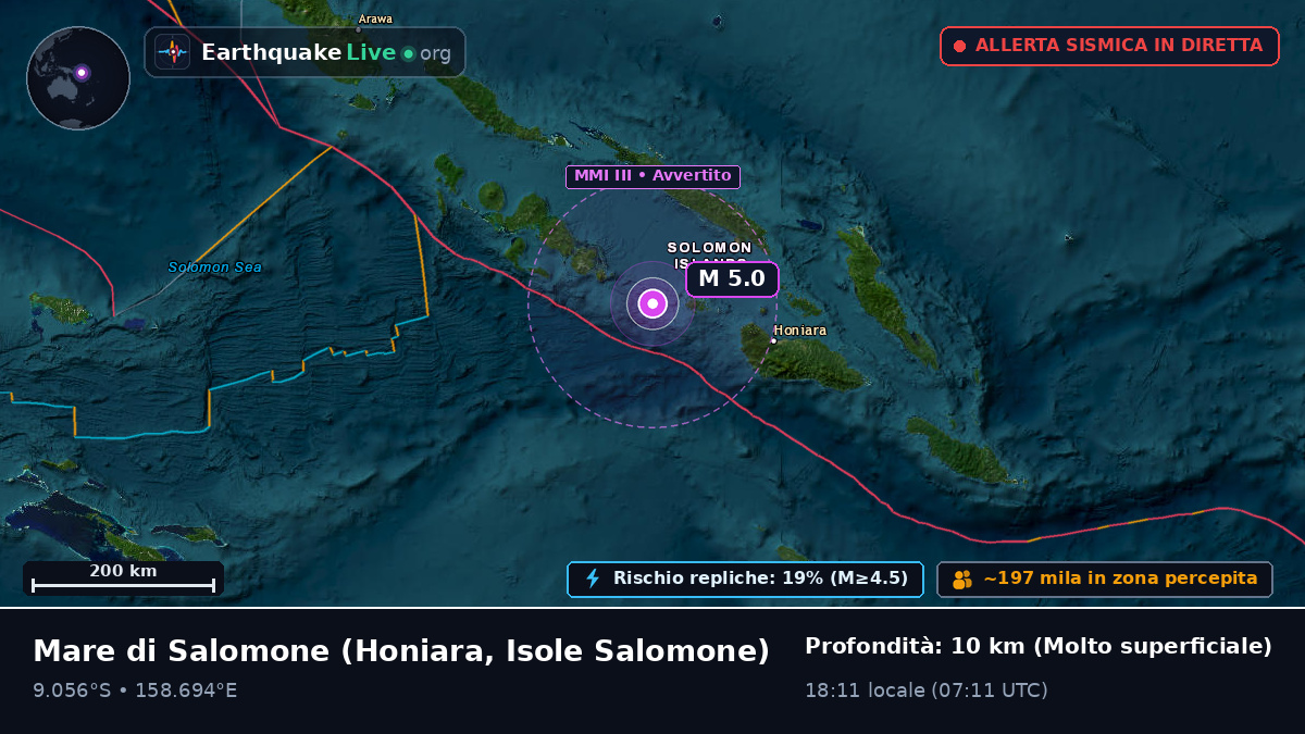 Mare di Salomone (Isole Salomone)