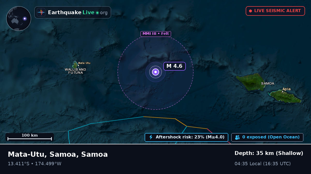 South Pacific Ocean (Samoa)