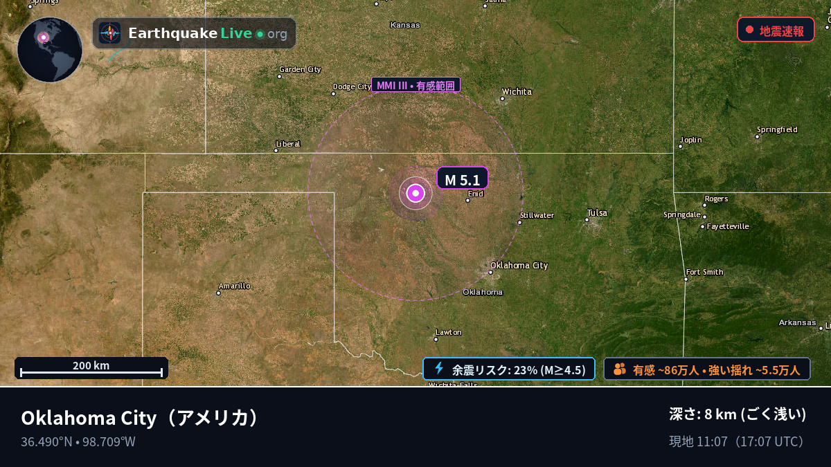Oklahoma, アメリカ