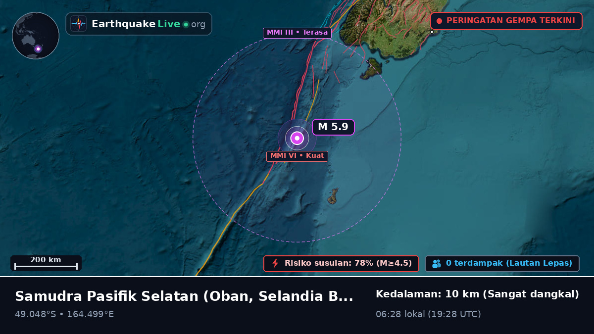 Samudra Pasifik Selatan (Selandia Baru)