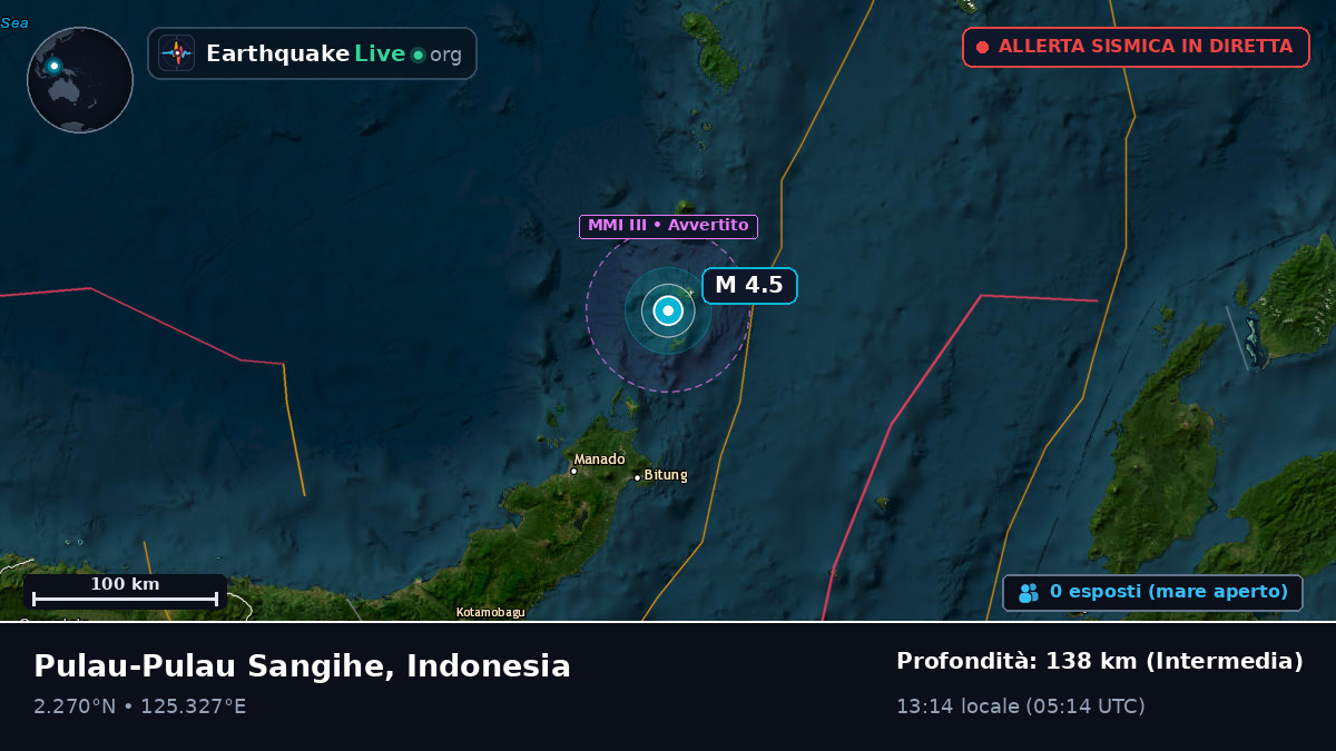 Mare delle Molucche (Indonesia)