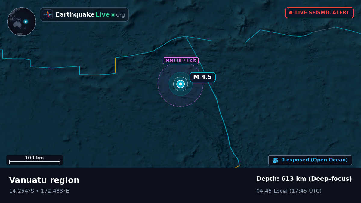 South Pacific Ocean (Vanuatu)