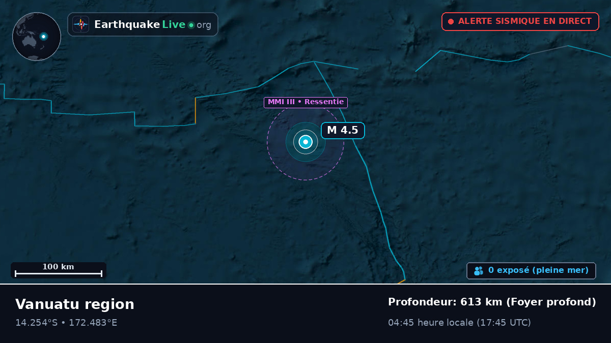 Océan Pacifique Sud (Vanuatu)