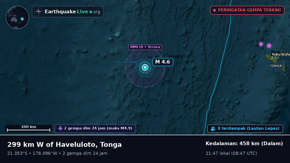 Samudra Pasifik Selatan (Tonga)