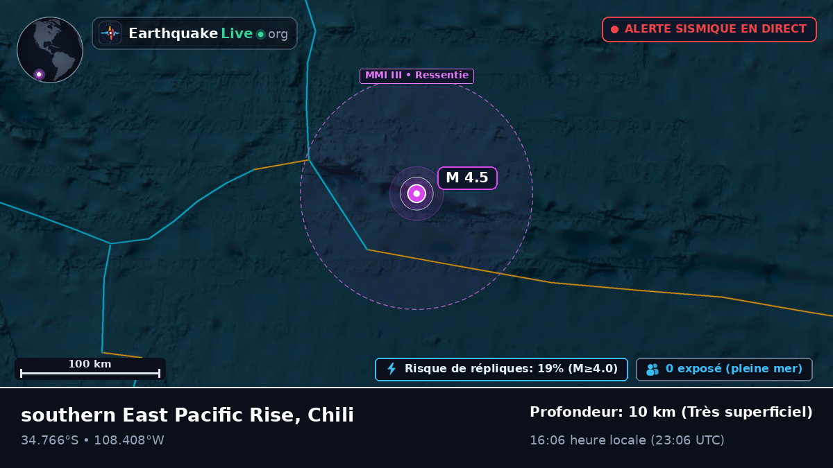 Océan Pacifique Sud (Chili)