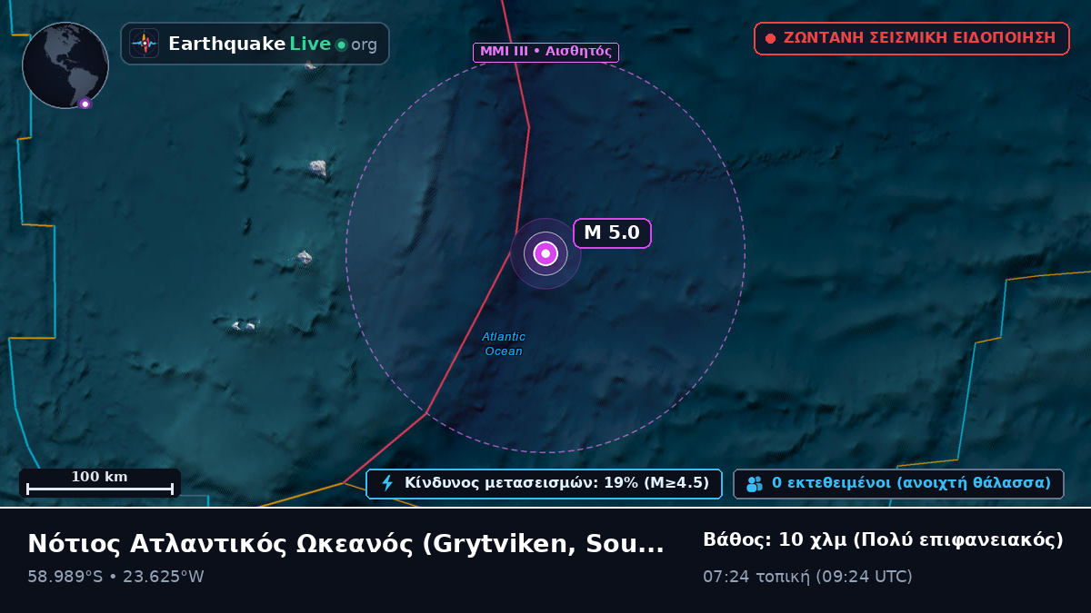 Νότιος Ατλαντικός Ωκεανός (South Georgia and the Islands)