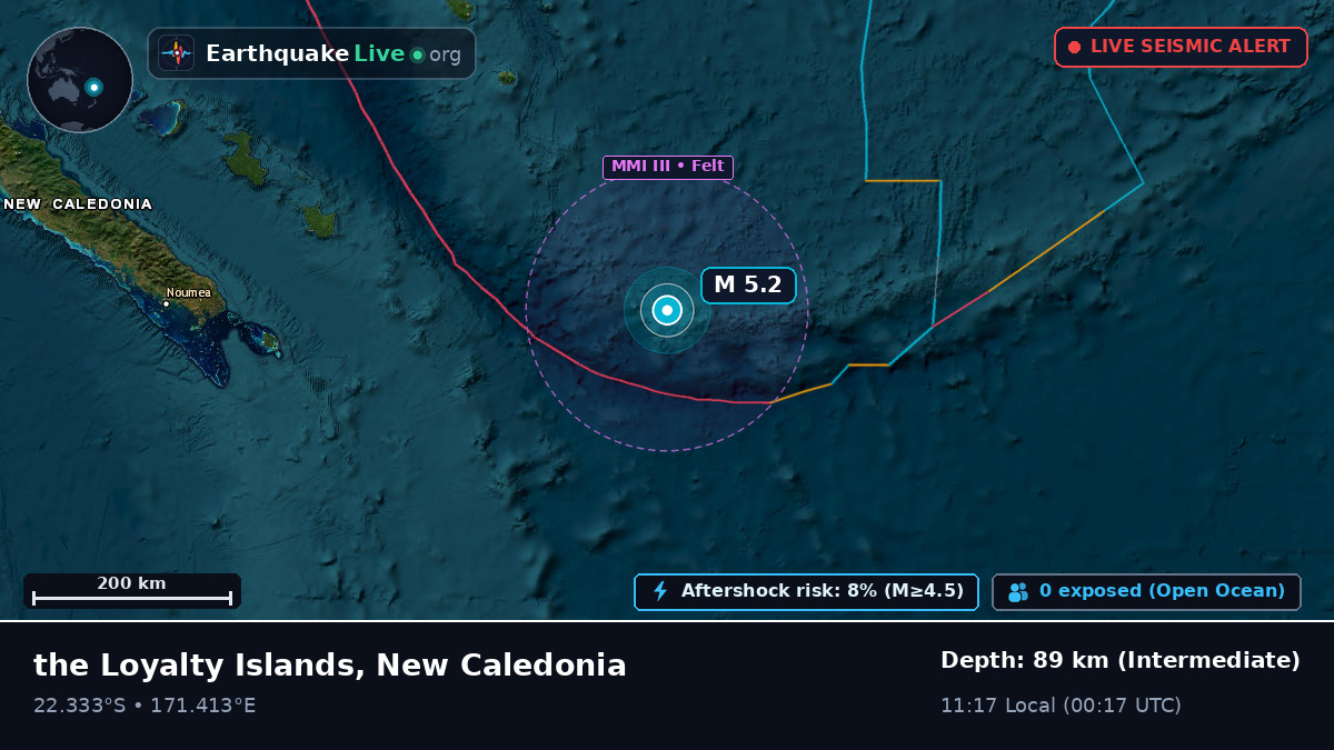South Pacific Ocean (New Caledonia)