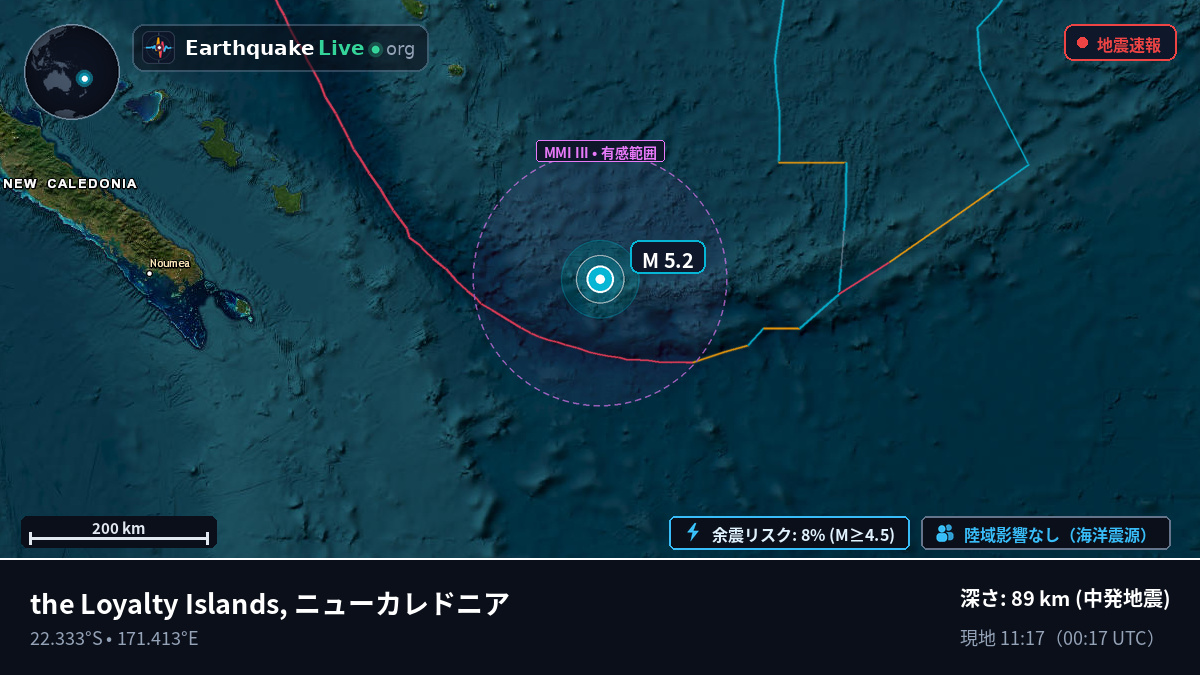 南太平洋 (ニューカレドニア)