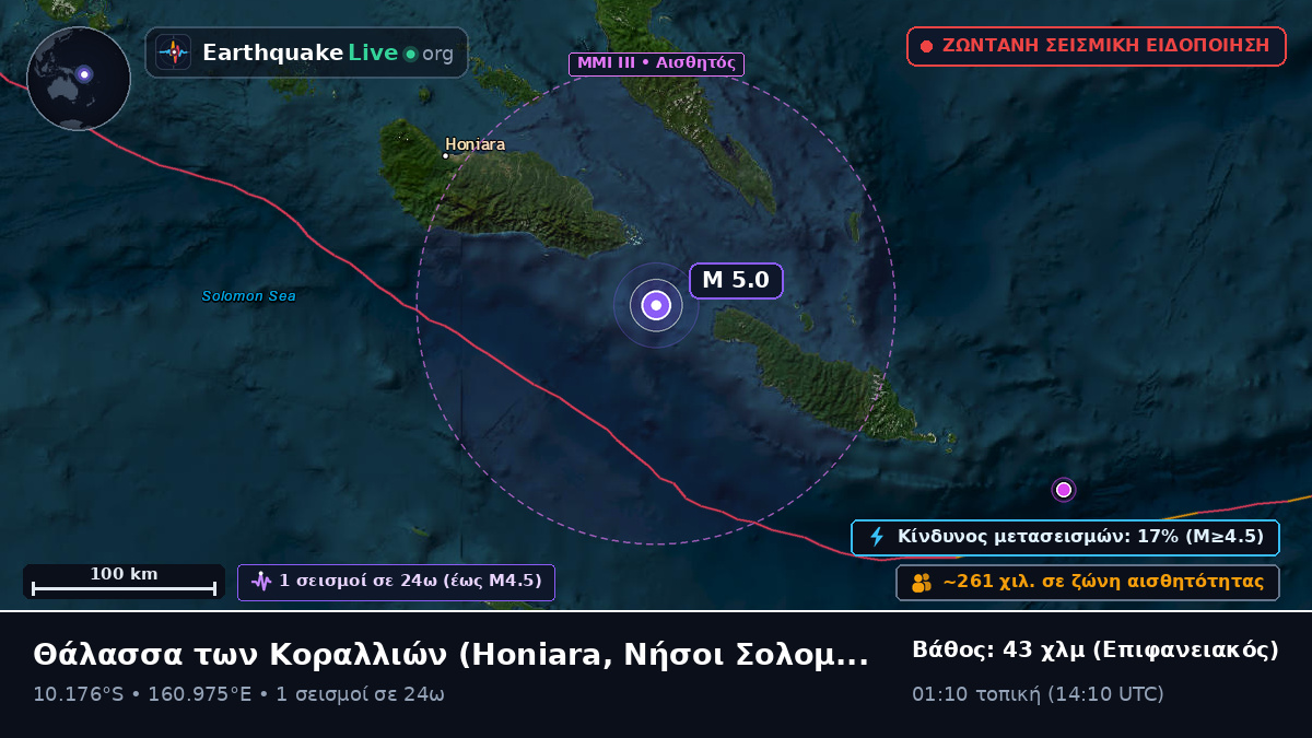 Θάλασσα των Κοραλλιών (Νήσοι Σολομώντα)