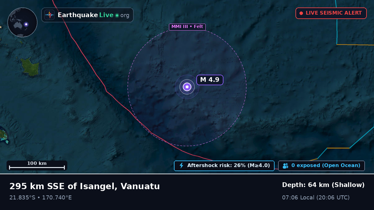 South Pacific Ocean (New Caledonia)