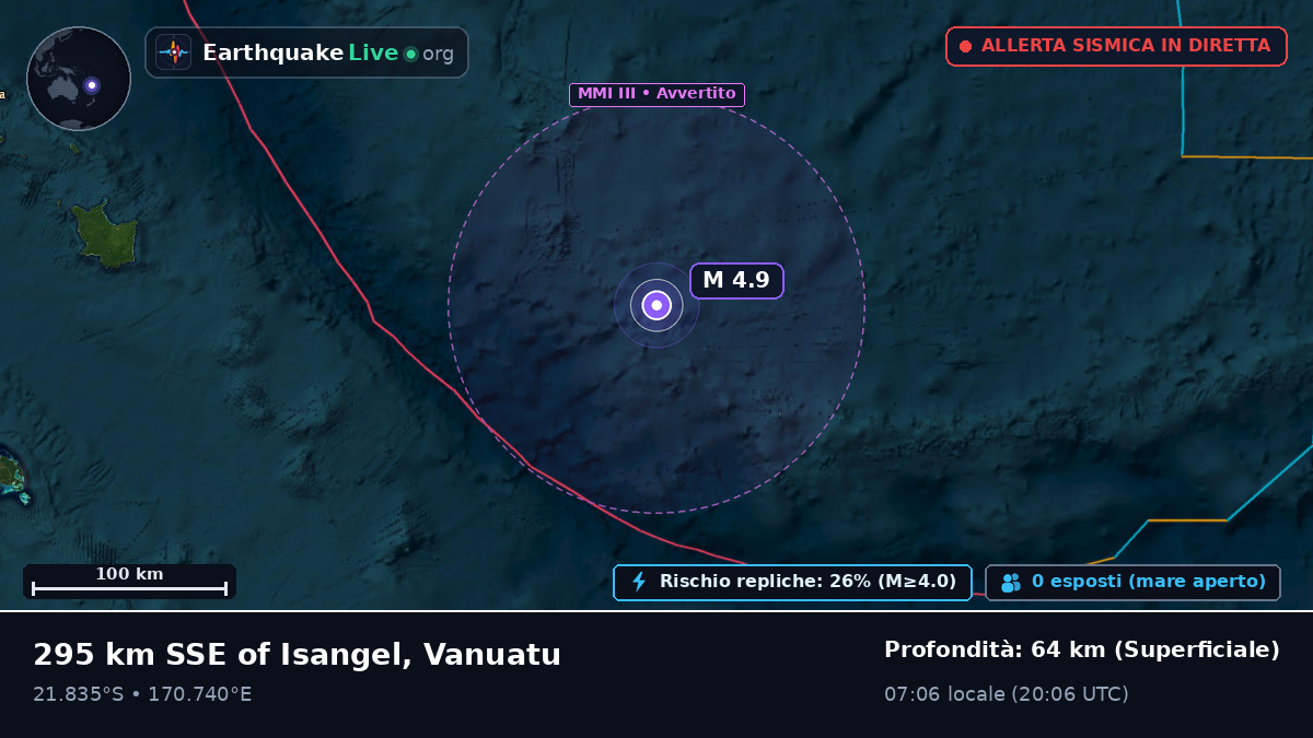 Oceano Pacifico meridionale (Nuova Caledonia)