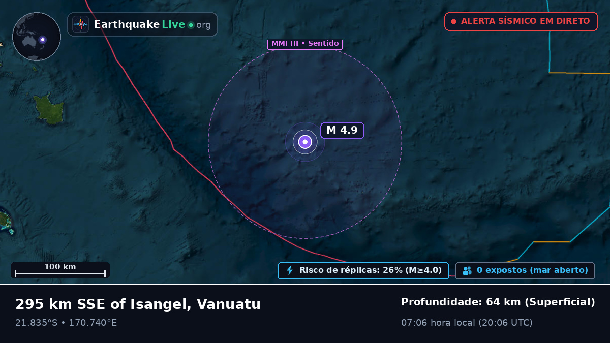 Oceano Pacífico Sul (Nova Caledónia)