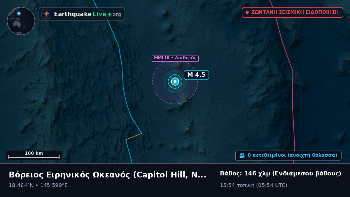 Βόρειος Ειρηνικός Ωκεανός (Northern Mariana Islands)
