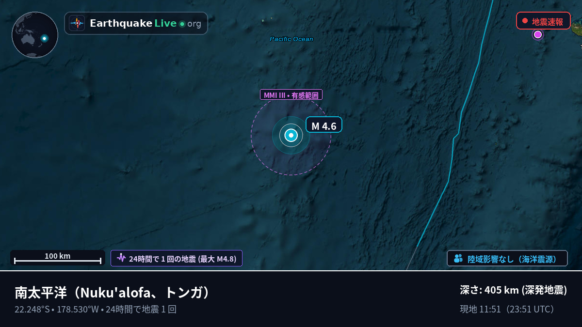南太平洋 (トンガ)