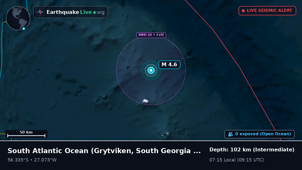 South Atlantic Ocean (South Georgia and the Islands)