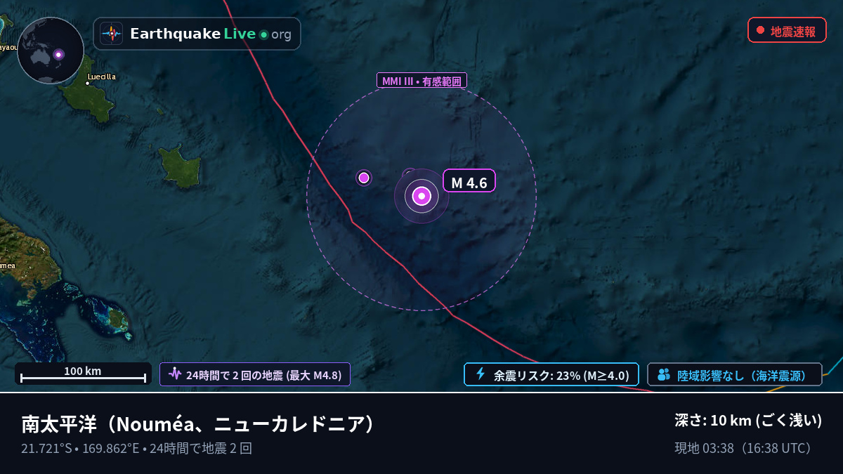 南太平洋 (ニューカレドニア)