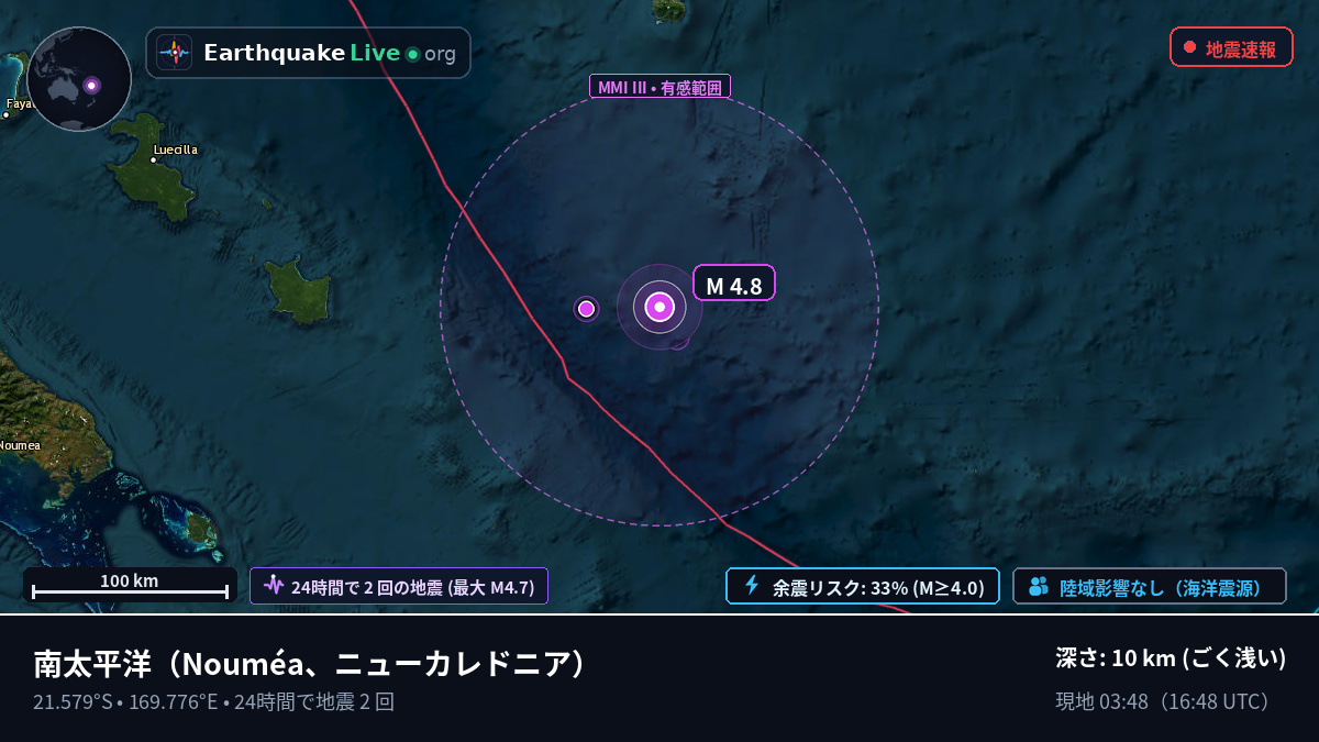 南太平洋 (ニューカレドニア)