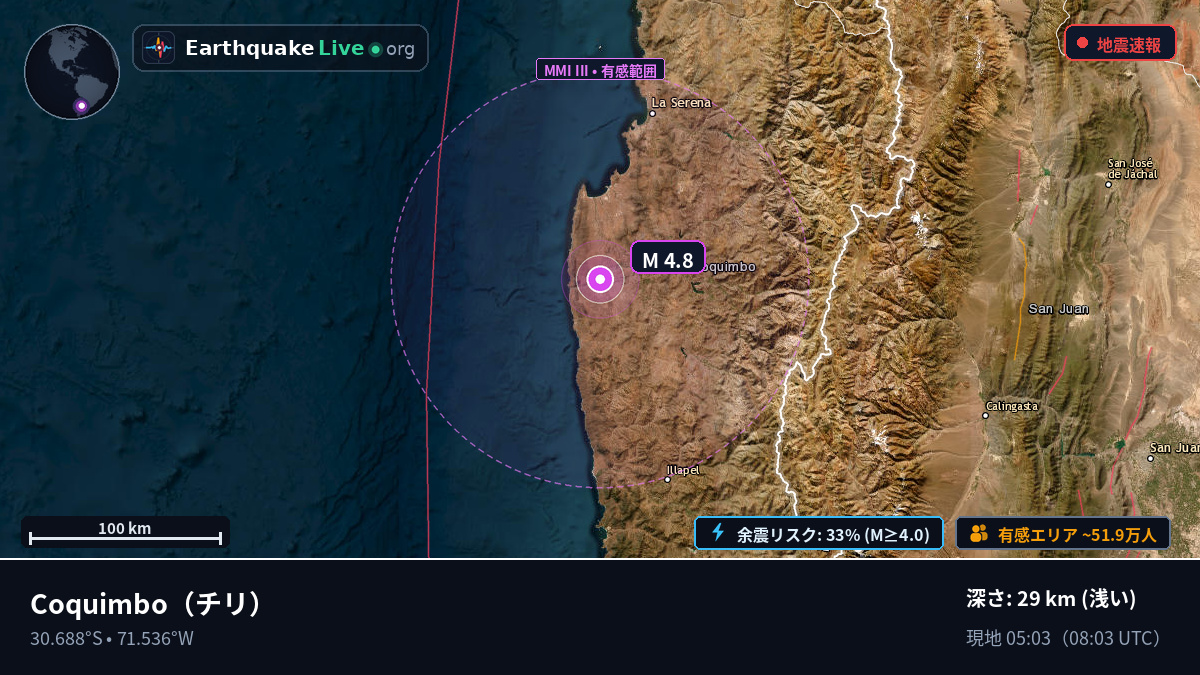 Coquimbo, チリ