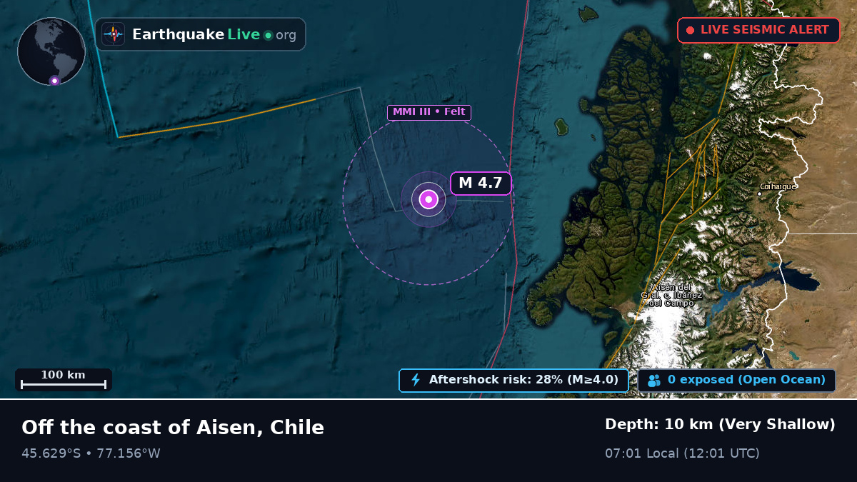 South Pacific Ocean (Chile)