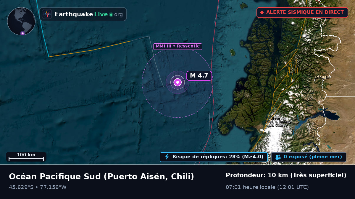 Océan Pacifique Sud (Chili)