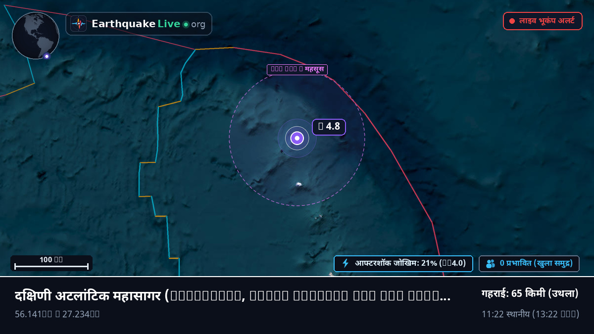दक्षिणी अटलांटिक महासागर (South Georgia and the Islands)