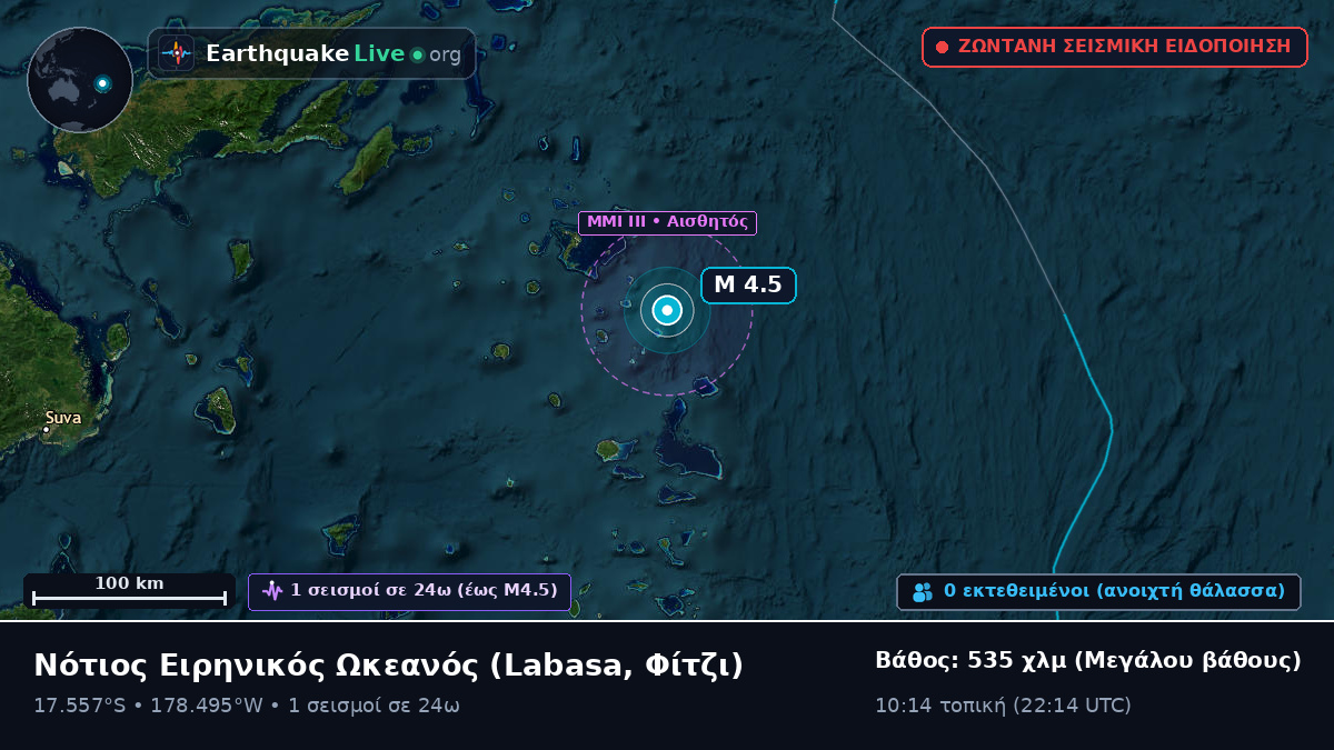 Νότιος Ειρηνικός Ωκεανός (Φίτζι)