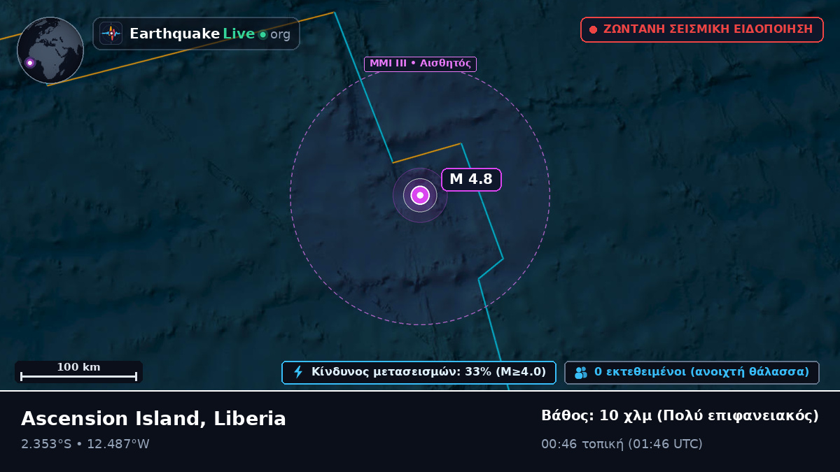 Νότιος Ατλαντικός Ωκεανός (Liberia)