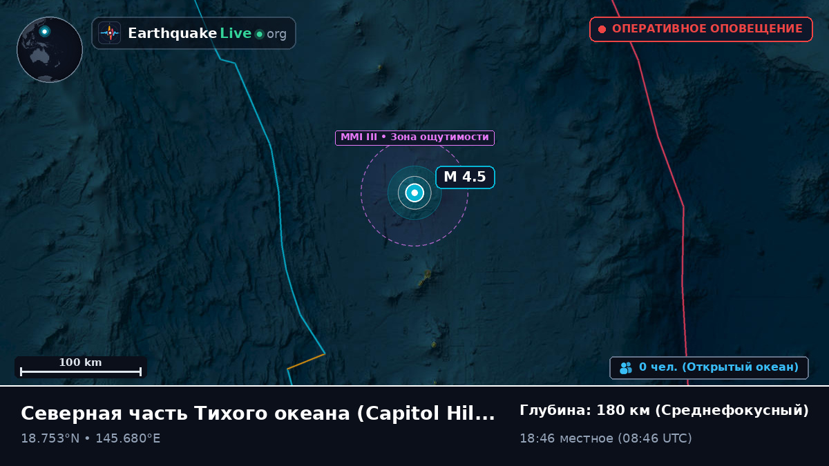 Северная часть Тихого океана (Northern Mariana Islands)