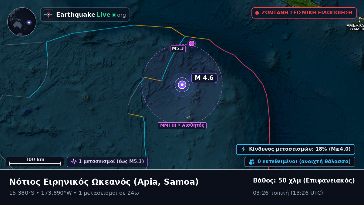 Νότιος Ειρηνικός Ωκεανός (Samoa)