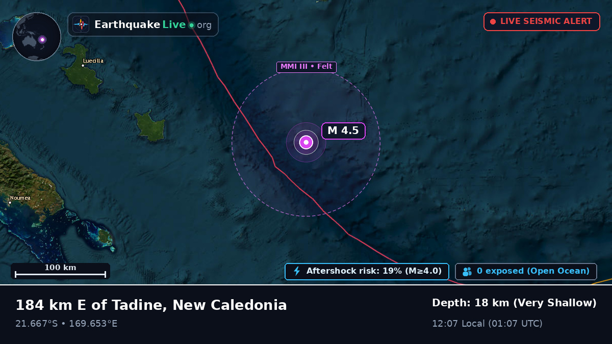South Pacific Ocean (New Caledonia)