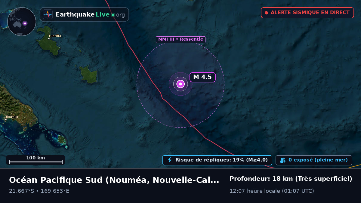 Océan Pacifique Sud (Nouvelle-Calédonie)