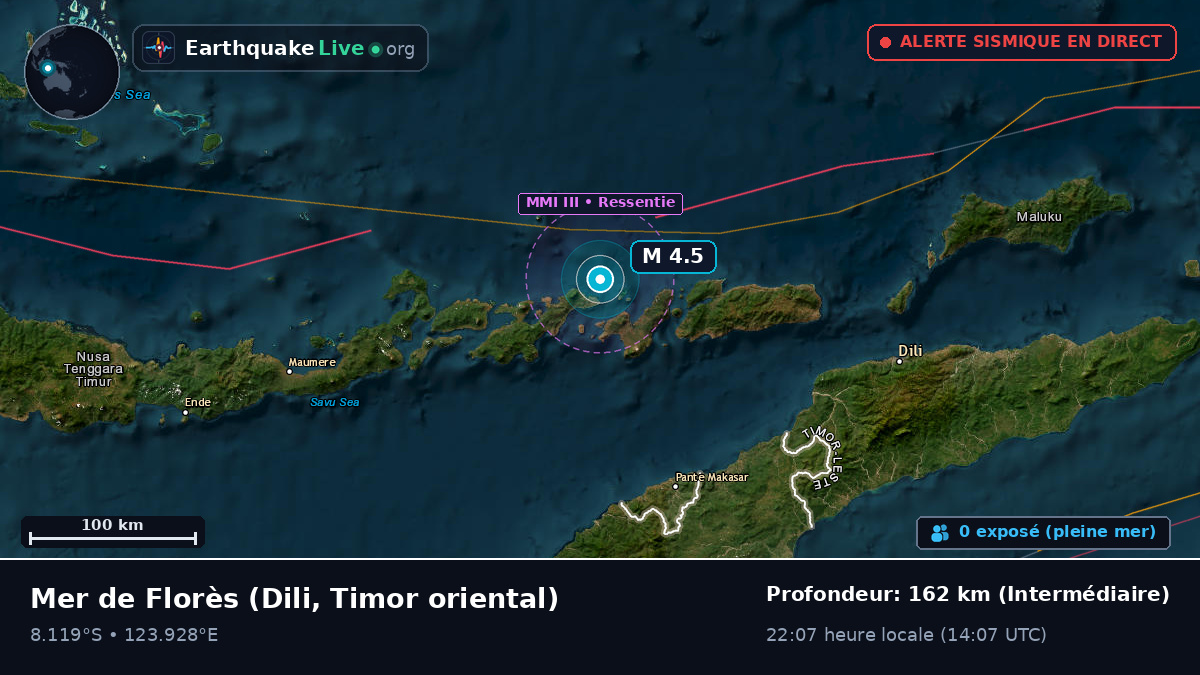 Mer de Florès (Timor oriental)