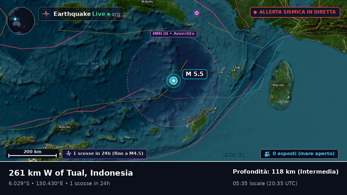 Mare di Banda (Indonesia)
