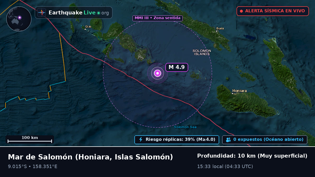 Mar de Salomón (Islas Salomón)