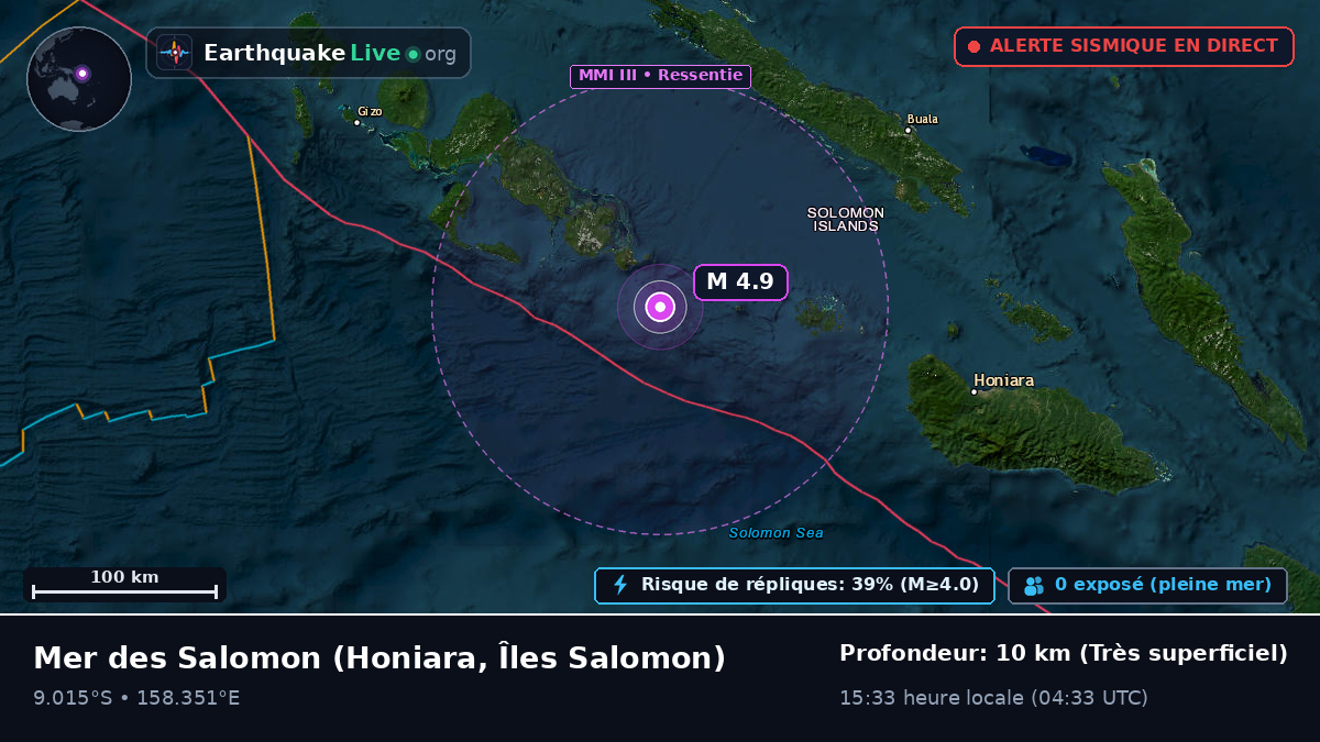Mer des Salomon (Îles Salomon)
