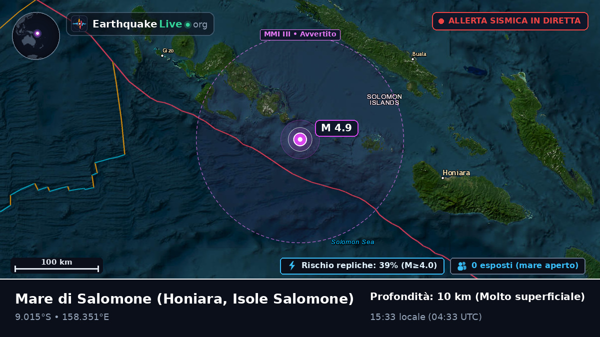Mare di Salomone (Isole Salomone)