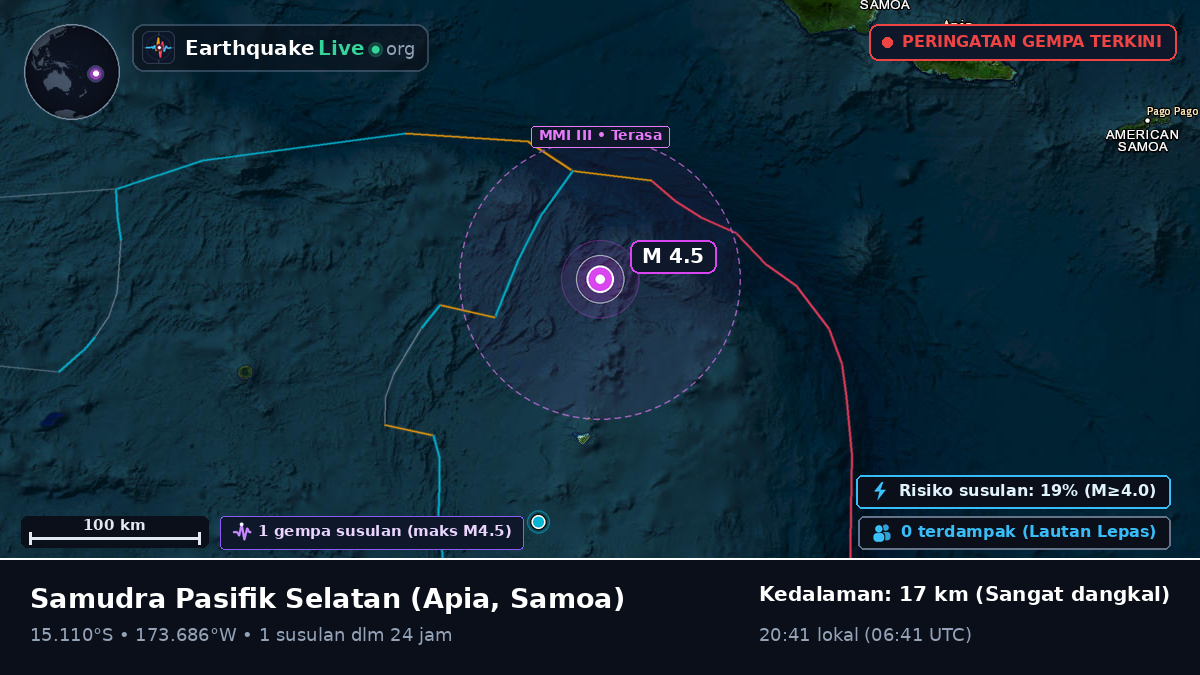 Samudra Pasifik Selatan (Samoa)