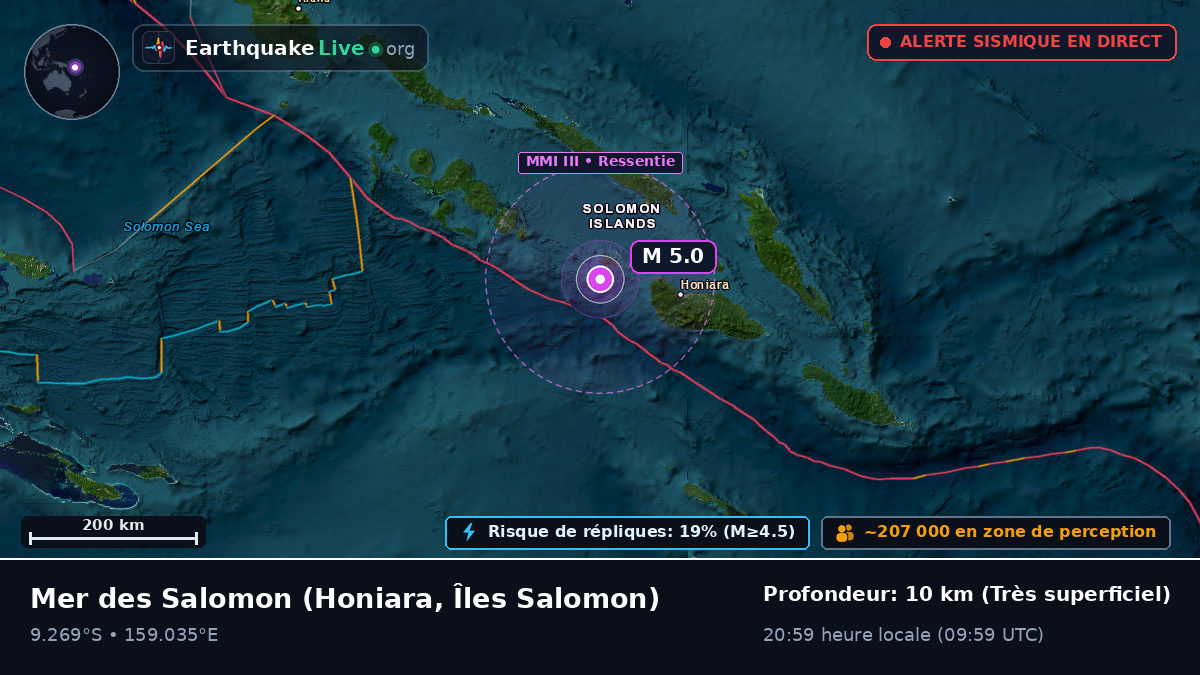Mer des Salomon (Îles Salomon)