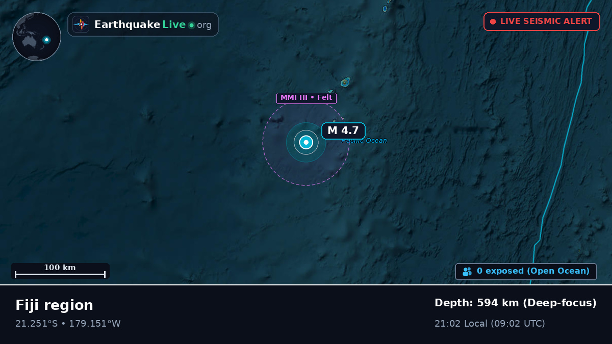 South Pacific Ocean (Tonga)