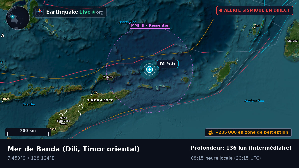 Mer de Banda (Timor oriental)