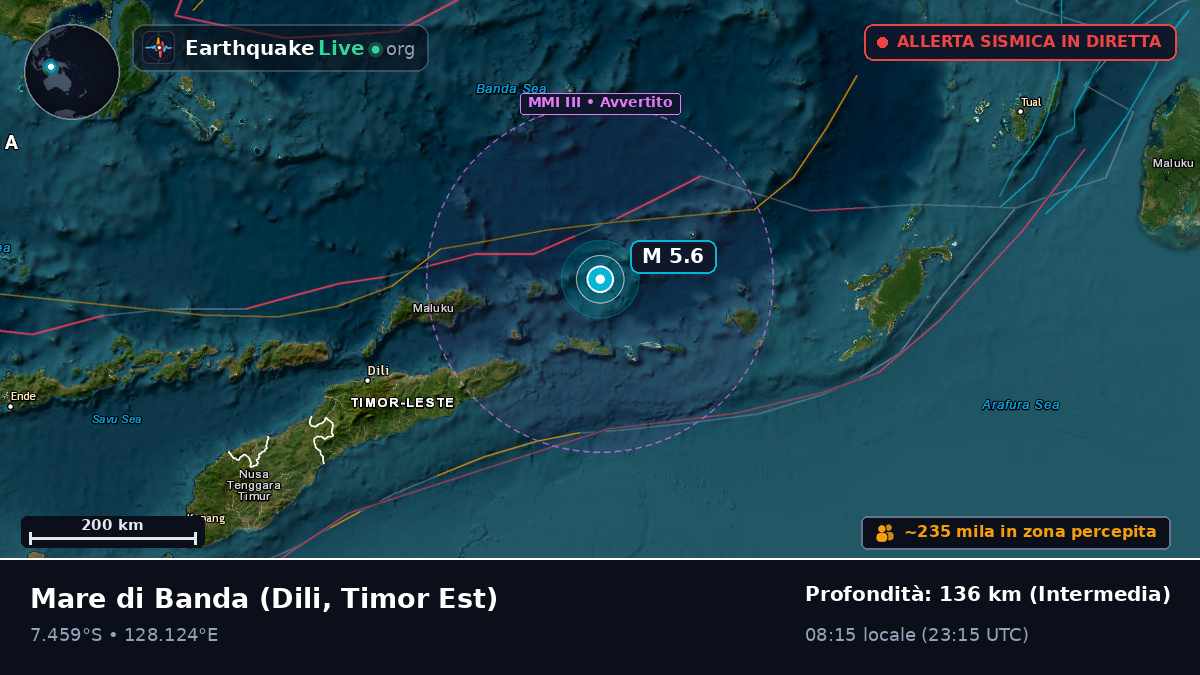 Mare di Banda (Timor Est)