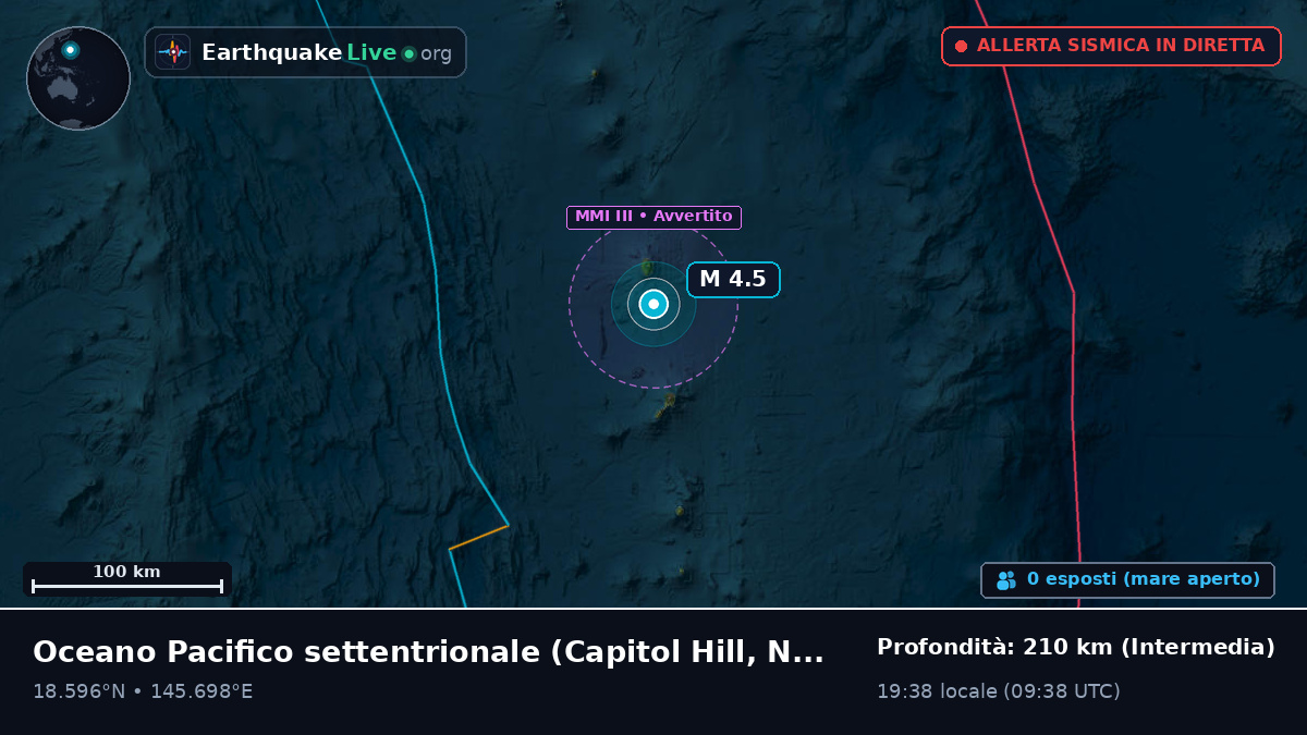 Oceano Pacifico settentrionale (Northern Mariana Islands)