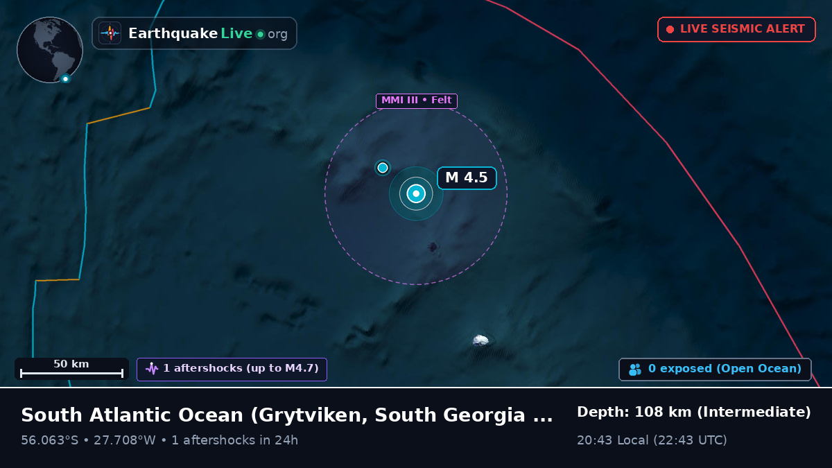 South Atlantic Ocean (South Georgia and the Islands)