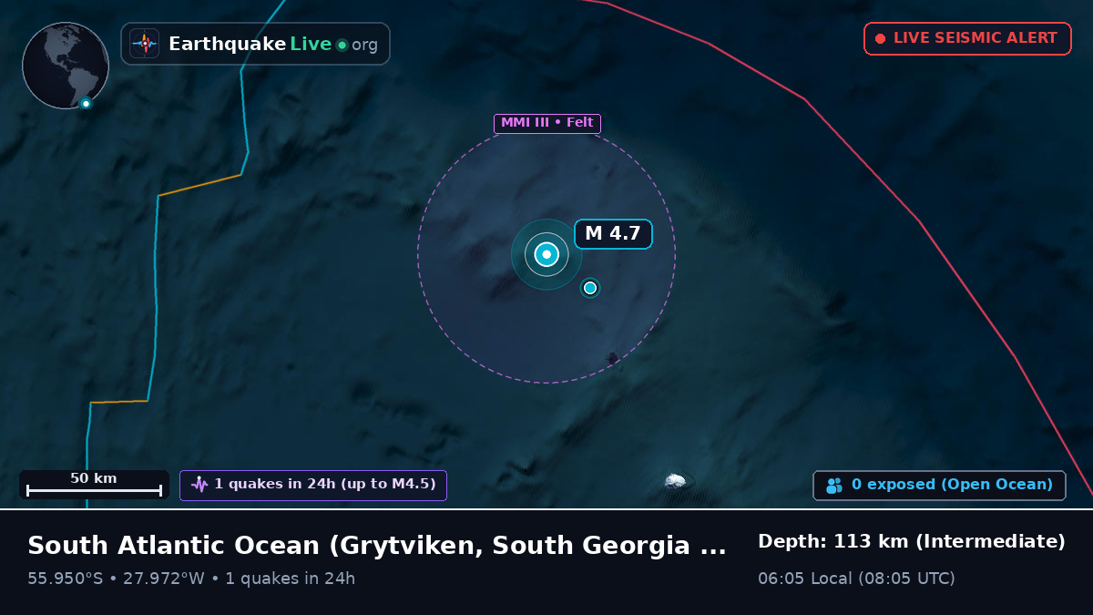 South Atlantic Ocean (South Georgia and the Islands)