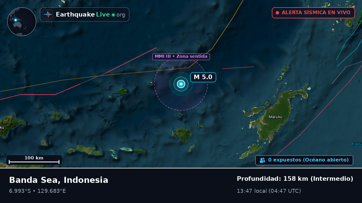 Mar de Banda (Indonesia)