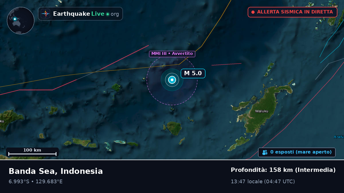 Mare di Banda (Indonesia)