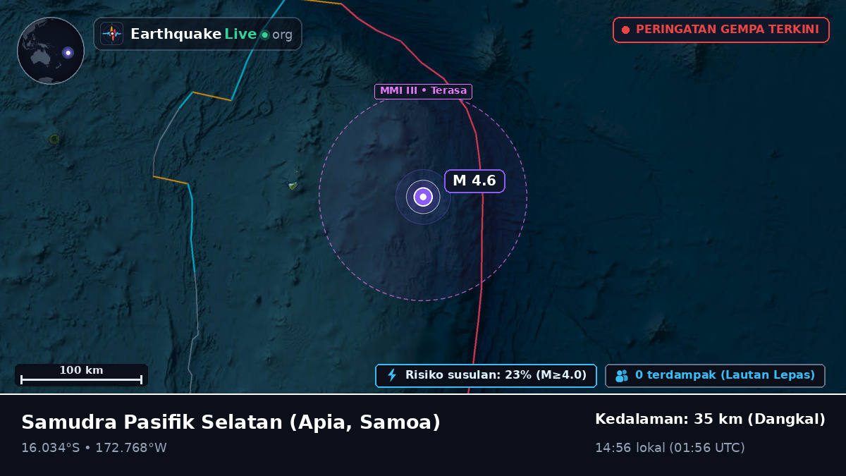 Samudra Pasifik Selatan (Samoa)