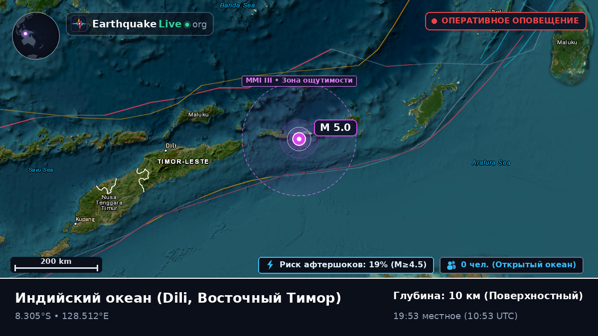 Индийский океан (Восточный Тимор)
