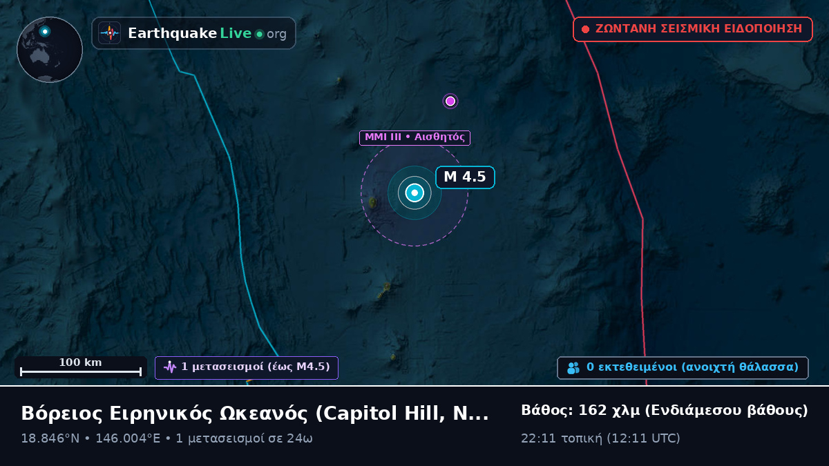 Βόρειος Ειρηνικός Ωκεανός (Northern Mariana Islands)