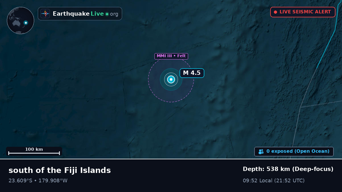 South Pacific Ocean (Tonga)